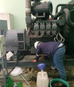 Service Genset Deutz 350KVA di Bandung