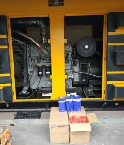 Service Genset Perkins 350KVA di Bandung